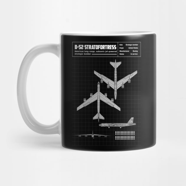 B-52 STRATOFORTRESS by theanomalius_merch